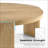 Konegan Round Solid Wood Coffee Table 