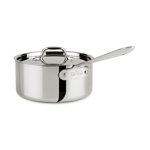 All-Clad D3 Stainless Steel Saucepan with Lid