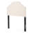 Button tufted design upholstered twin size headboard with nailhead trim-1501607606