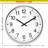 ITC Profuse Round White Business Wall Clock 19.375 Inch
