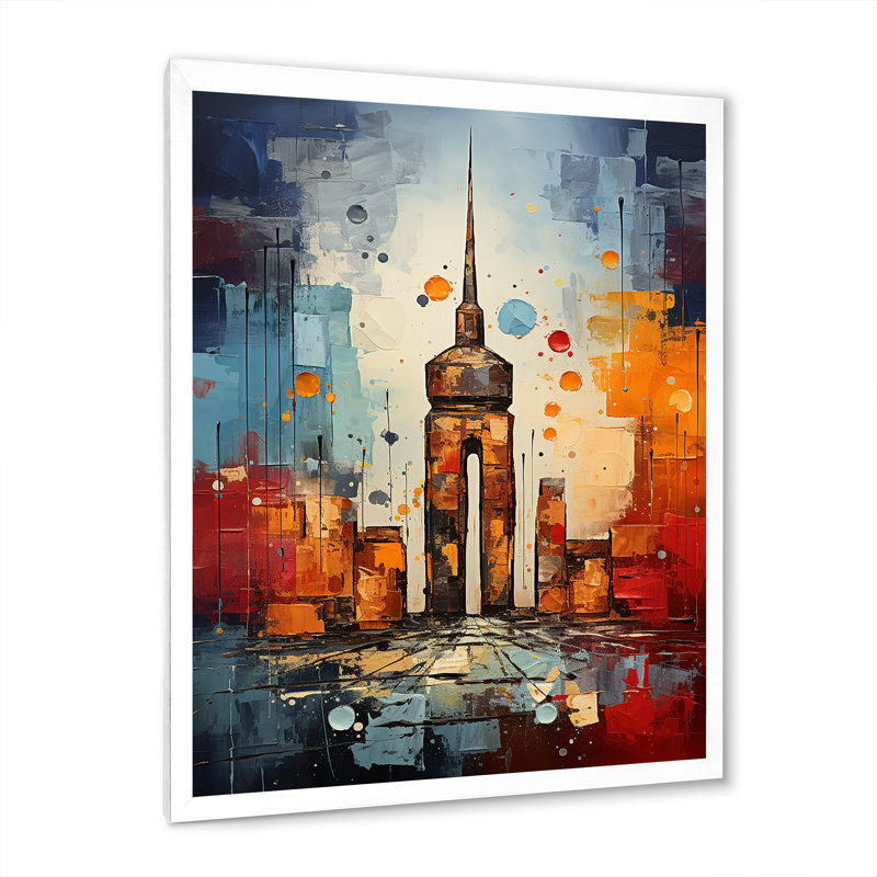 Allemagne Allemagne, restes de mur sur toile, H 20 po x l 12 po x P 1 po, Cadre photo blanc