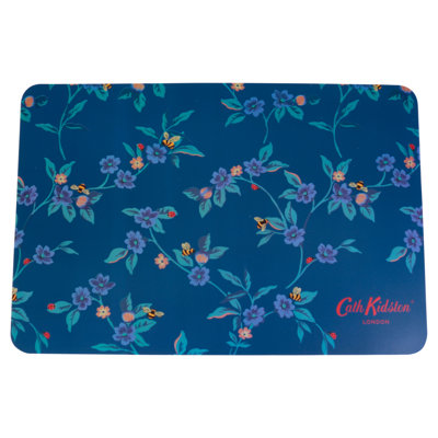 Flora Fauna Greenwich Flowers Feeding Mat