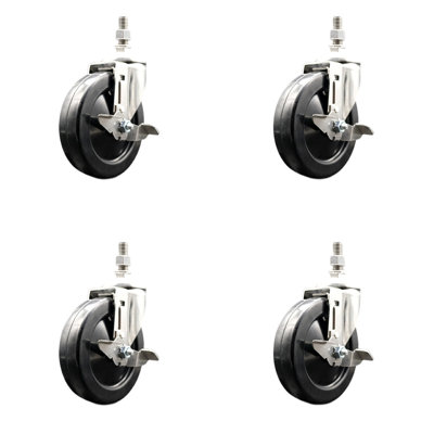Hard Rubber Casters