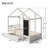 Allesha House Bed Daybed with Blackboard and Drawers-596059147