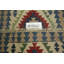 Motif géométrique: petit tapis oriental kilim 4 x 6
