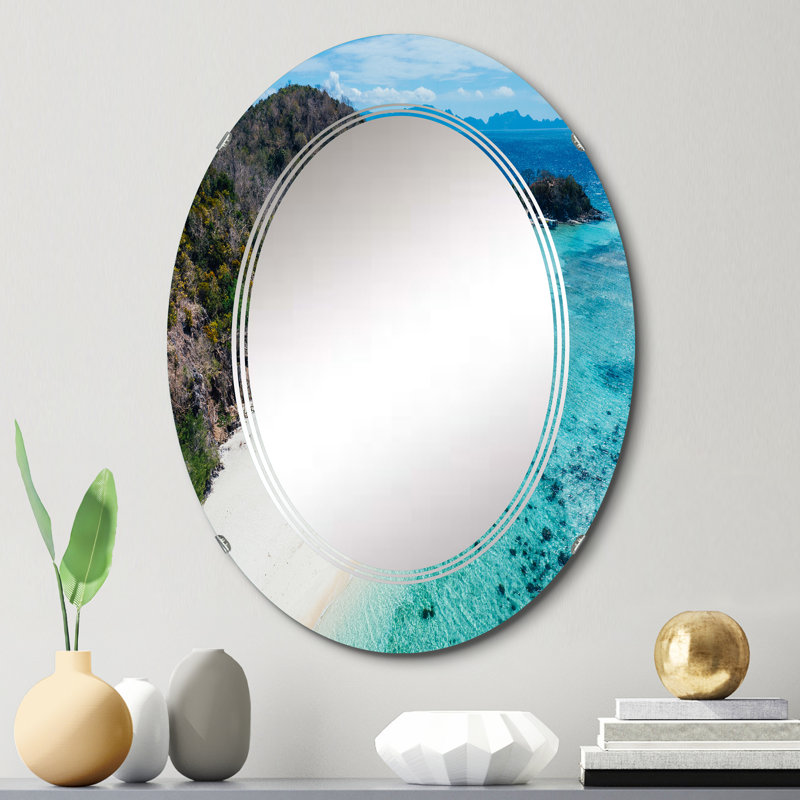 Miroir de salle de bain sans cadre, 30 po x 20 po