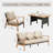 Freberg 350 - Person Patio Conversation Set with Cushions-375427936