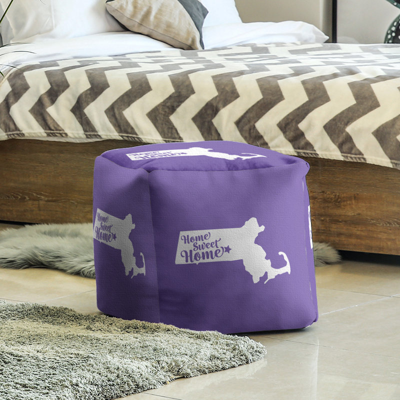 Repose-pieds à cubes worcester the home, Mauve