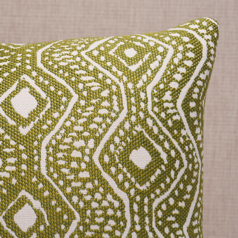 Colma I/O Pillow, Verde Geometric