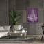 «Plum Chandelier Sketch 1» par Ethan Harper, art mural sur toile-916956398