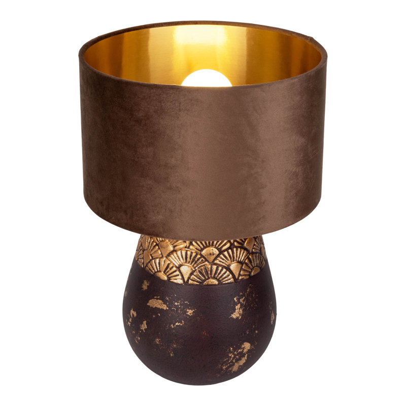 BRONCO 39cm USB, Brown/Gold
