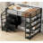Full Metal Loft Bed With Storage