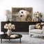 «Bird Bird Curious Owl Look» (Tyto Albahead), tête en gros plan sur toile-119598470-93629227-93629226