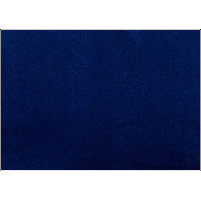 Fauteuil inclinable en velours bleu avec dossier capitonné et dossier capitonné, Bleu
