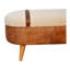 Banc rembourré, construction solide, facile à assembler