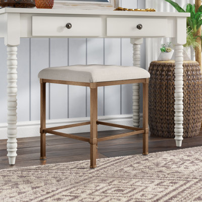 Tabouret de coiffeuse sans dossier Toni