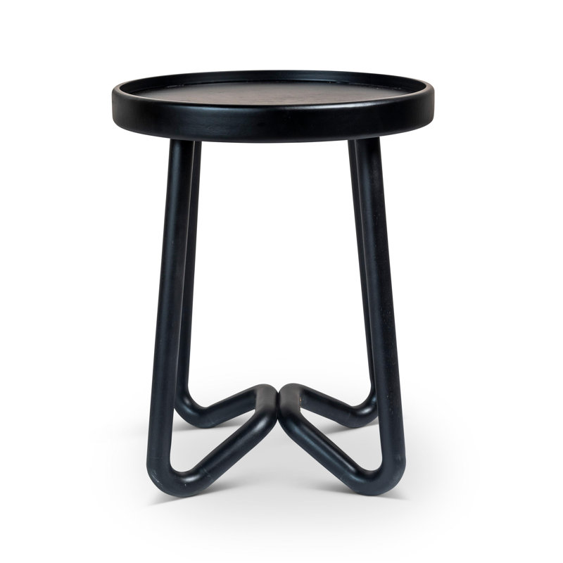 Table de bout Sveta Loop, Noir