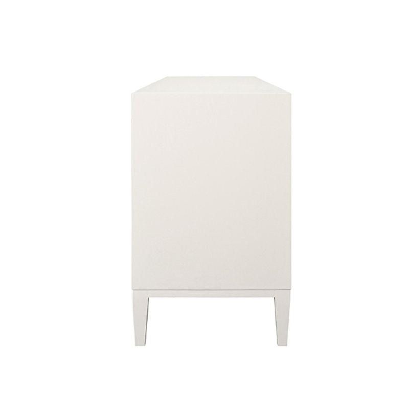 Carmack 3 - Drawer Nightstand, White