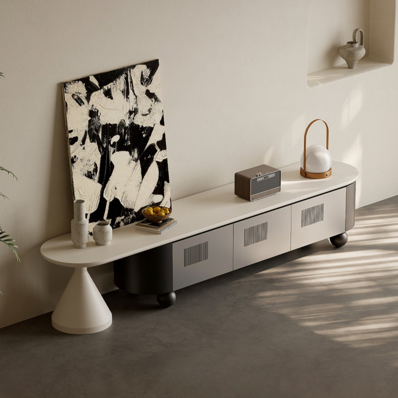 Meuble télé simple et luxueux de style français