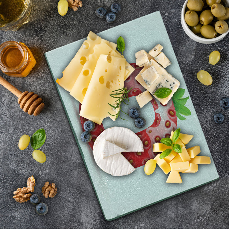 Planche à découper en verre trempé Ambesonne