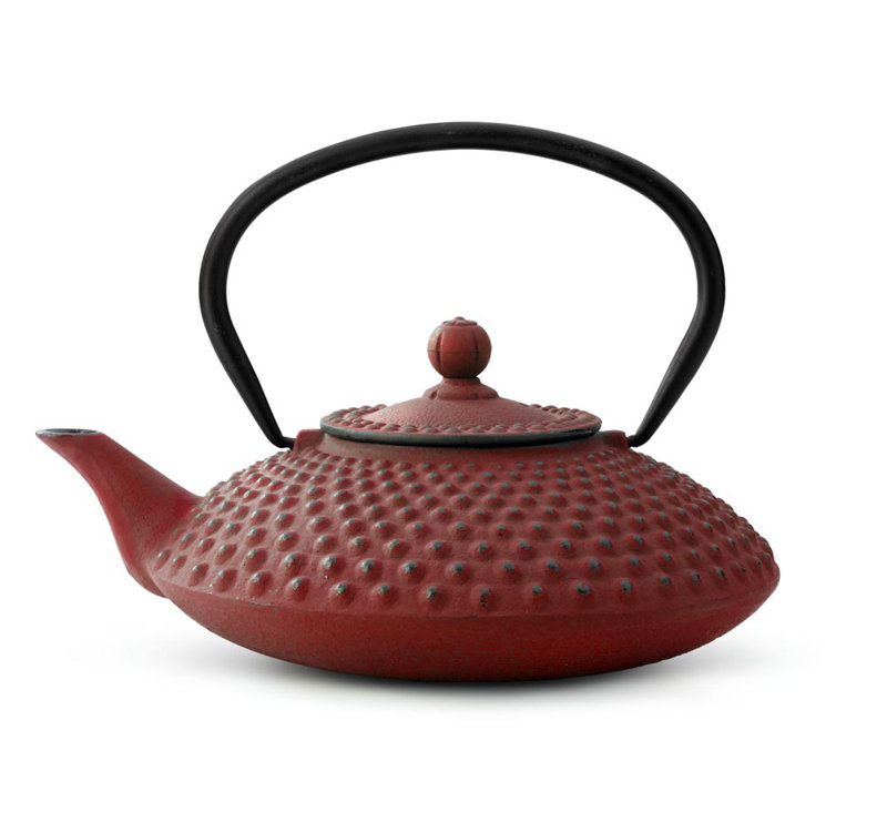 Théière en fonte 5,3 tasses Xilin, Rouge
