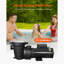 Pompe de piscine hors terre 2 HP / 0,44 HP Pompe de piscine à double vitesse 118 GPM / 57 GPM