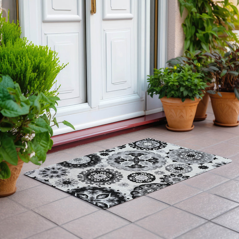  Tapis d'entrée / extérieur antidérapant Ferrand, Rectangle 1 pi 8 po x 2 pi 6 po
