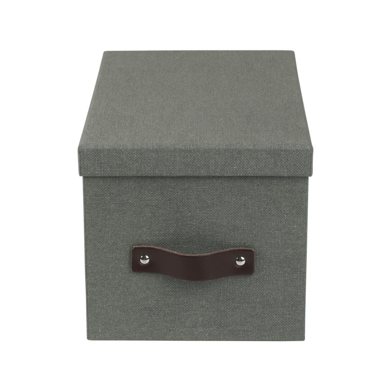 Boîte de rangement Bigso Silvia, Gris