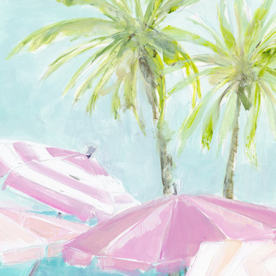 " Summer Pink Umberllas I " by Susan Pepe