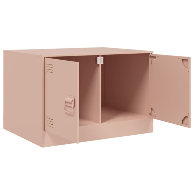 Alexionna Coffee Table with Storage, Pink