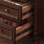 Armoire d'appoint en noyer massif