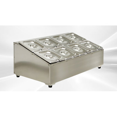 Cooler Depot 8 Gallons Rectangle Food Storage Container
