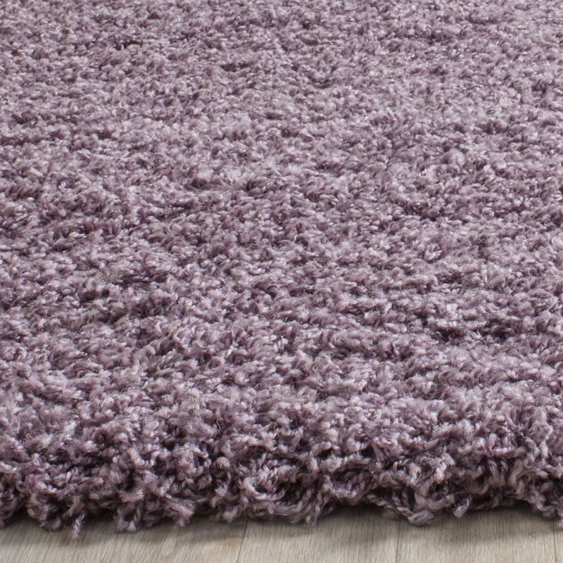 Rizco Shag Performance Solid Color Rug, Rectangle 3' x 5'