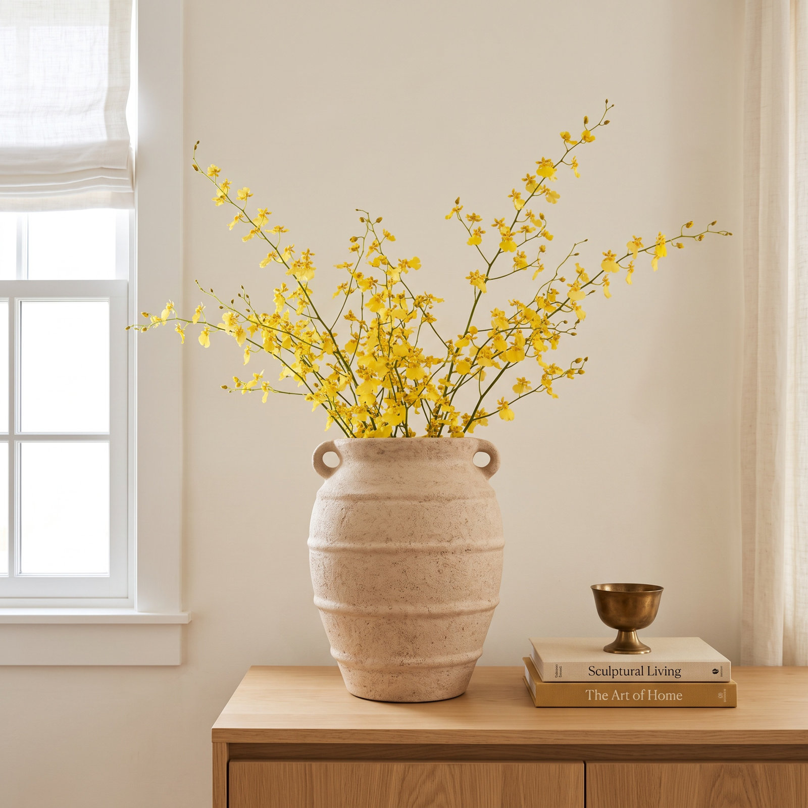 Clemente Terracotta Table Vase