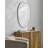 Pippie Metal Oval Wall Mirror