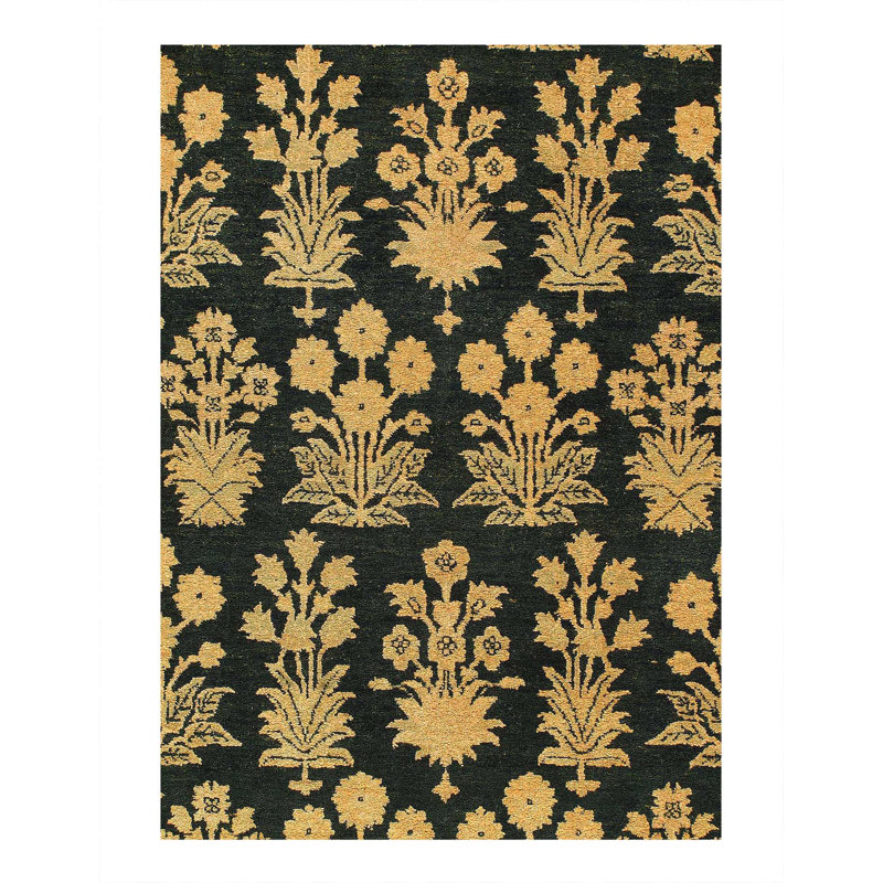 Oriental Area Rug in Green