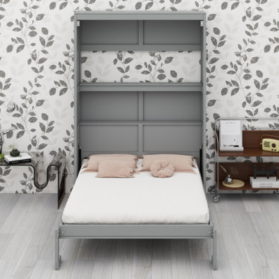 Lit escamotable mural avec tablettes Murphy