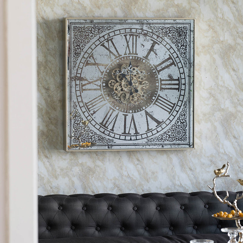 Gschu Metal Wall Clock