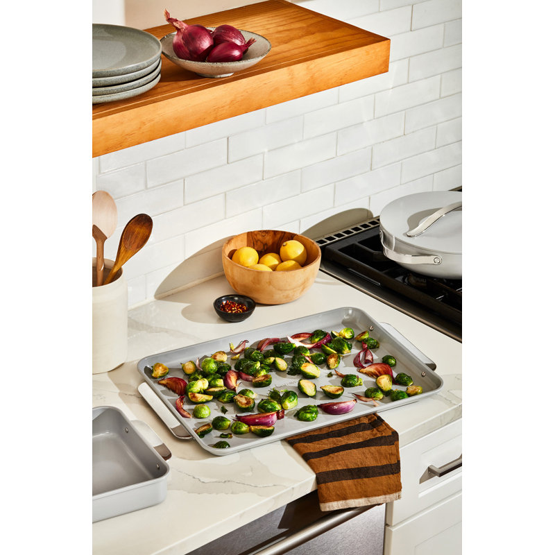 Caraway Nonstick Ceramic Baking Sheet Duo, Cream