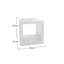 Alguno Floor Shelf End Table