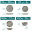 16 Piece Dinnerware Set - Service for 4-116509642
