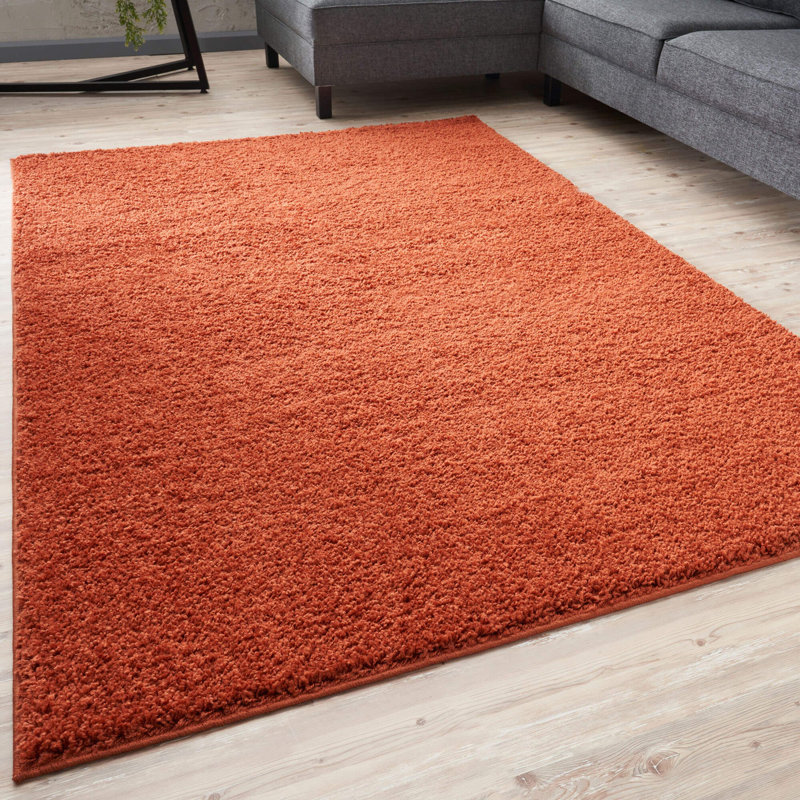 Myshaggy Collection Rugs Solid Design in Terra, Rectangle 140 x 200cm