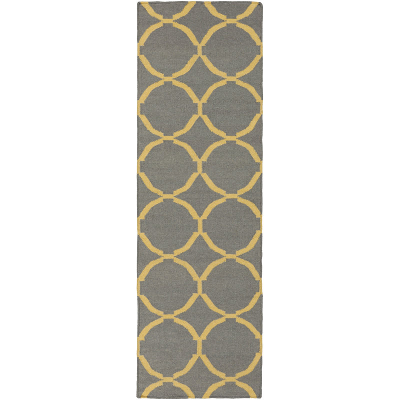 Collins Wool Geometric Indoor Rug, Runner 2'6" x 8'