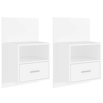 Jaicee Wall-mounted Bedside Cabinet