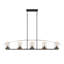 Luminaire lustre en verre à 5 lumières Arel