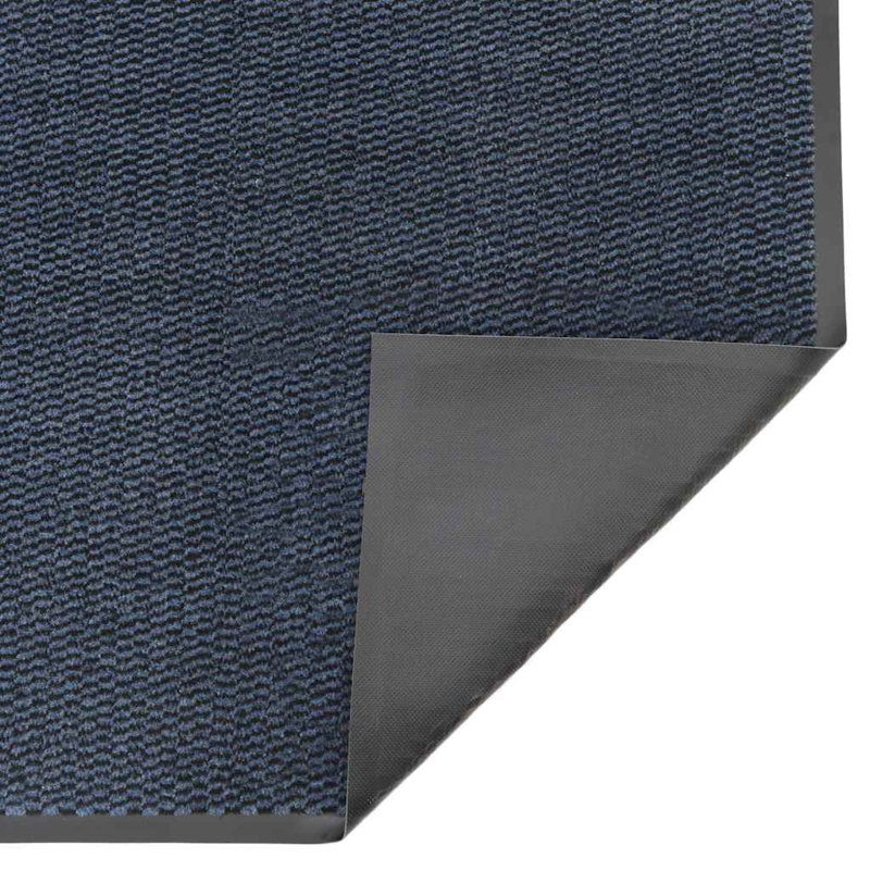 Doormat Non-Slip, Blue, 115cm W x 300cm L