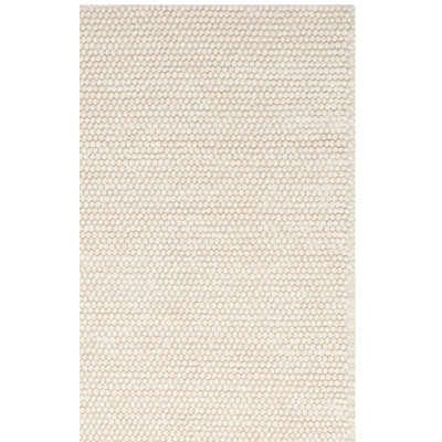 Tapis ivoire fait à la main Elle