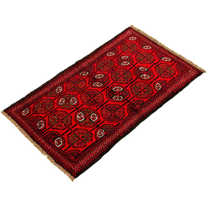 Tapis décoratif en laine de conception unique noué à la main New Age 3 pi 5 po x 5 pi 9 po BIGBEE