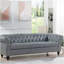 Canapé Chesterfield à accoudoirs roulés 84,65 po-1211339987