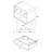 Winston Light Ash 2-Drawer Nightstand Bedside Table